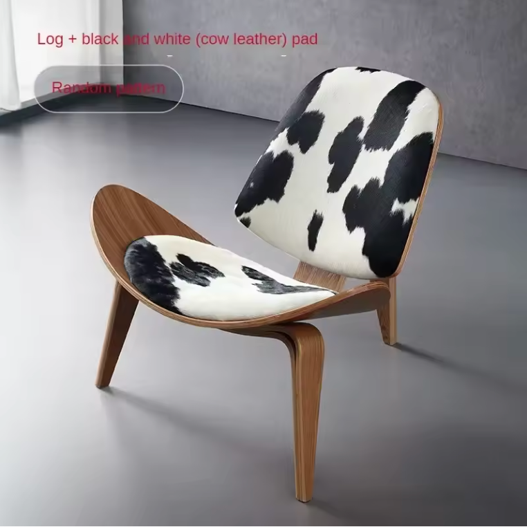 Firenze Shell Chair – Italian-Inspired Luxury Leather Lounge Chair