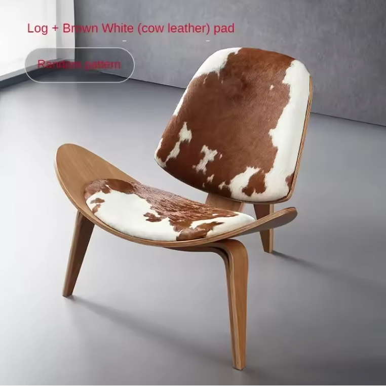 Firenze Shell Chair – Italian-Inspired Luxury Leather Lounge Chair