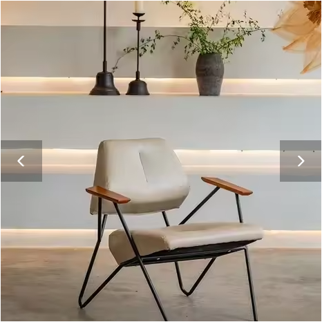 Casa Classico Milano Lounge Chair – Luxe Leather Armchair for Modern Living Spaces