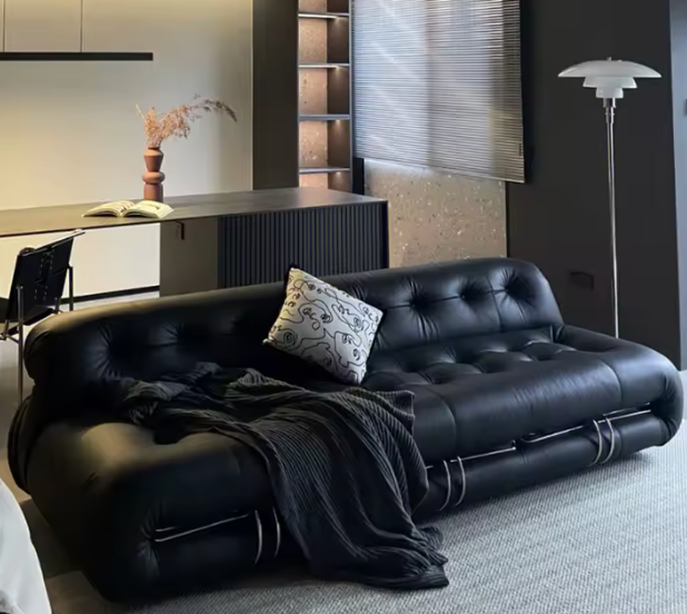 Milano Leather Sofa – Iconic Italian-Inspired Design