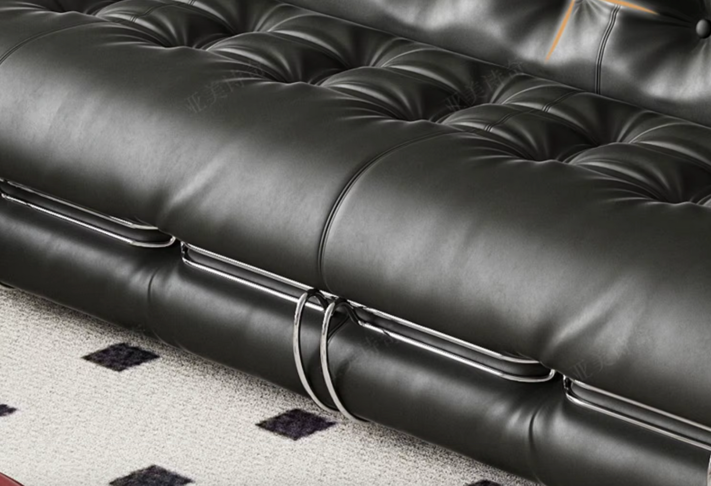 Milano Leather Sofa – Iconic Italian-Inspired Design