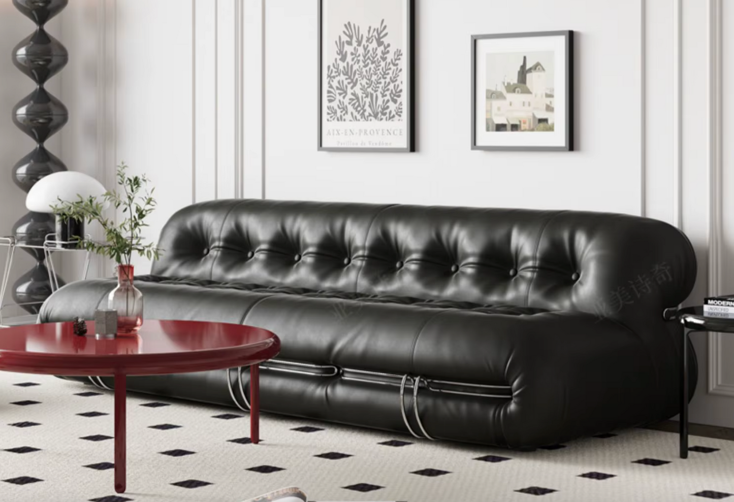Milano Leather Sofa – Iconic Italian-Inspired Design