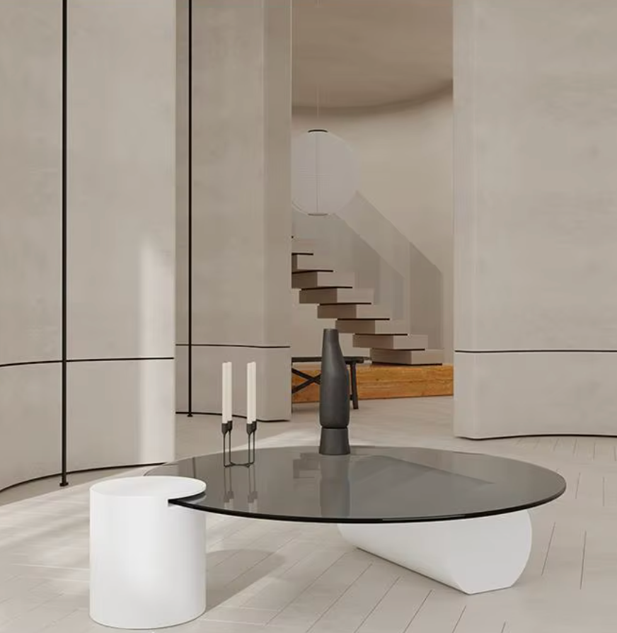 Modena Designer Coffee Table – Italian Postmodern Living Room Centerpiece