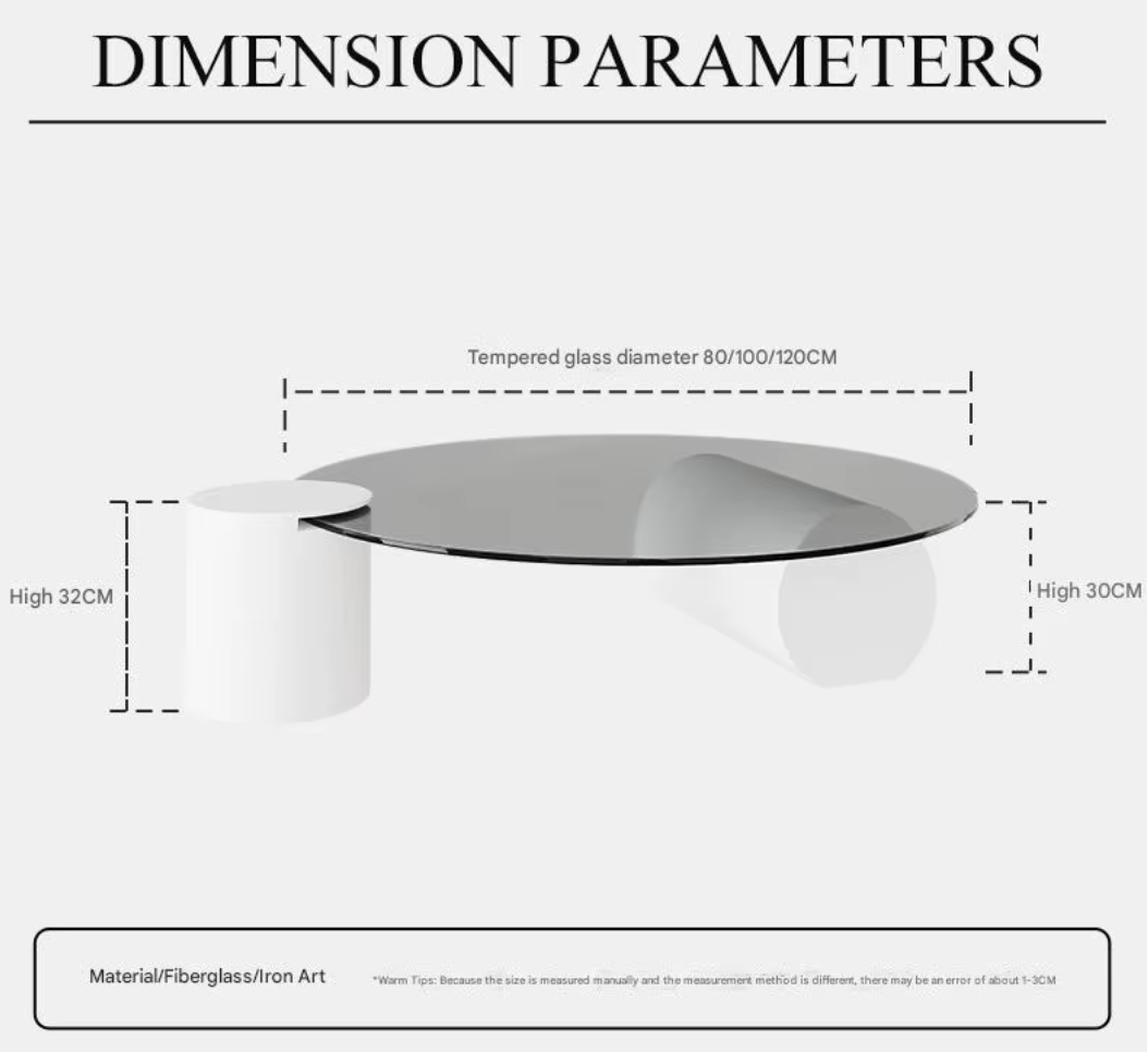Modena Designer Coffee Table – Italian Postmodern Living Room Centerpiece