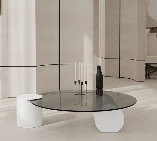 Modena Designer Coffee Table – Italian Postmodern Living Room Centerpiece